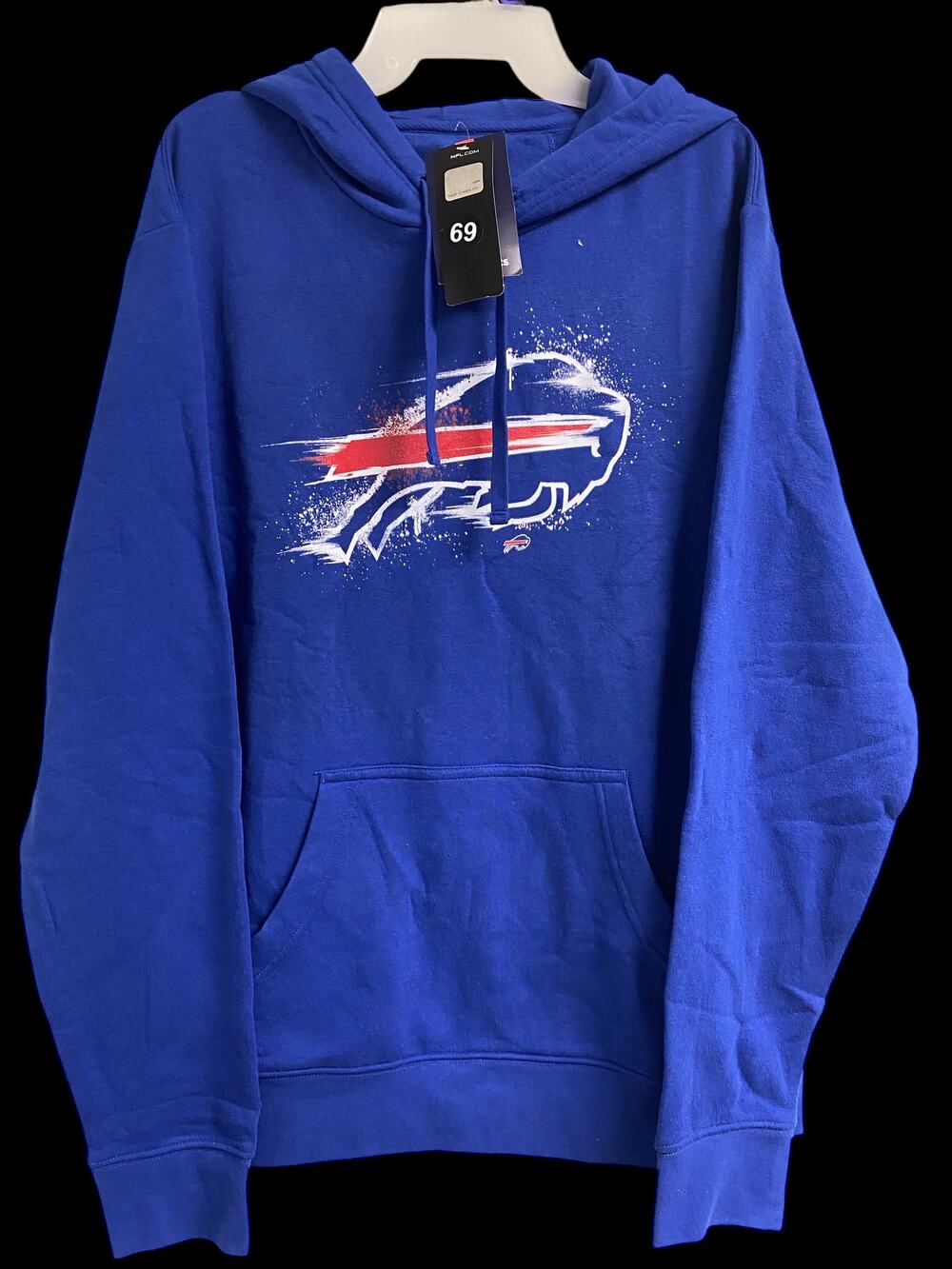 Fanatics Buffalo Bills Primary Logo Pullover Hoodie- Size L-NWT